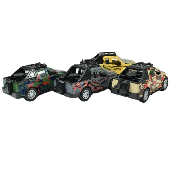 Fast Racer: Terénní vůz PickUp s létajícími koly v různých variantách 11cm obrázek 6