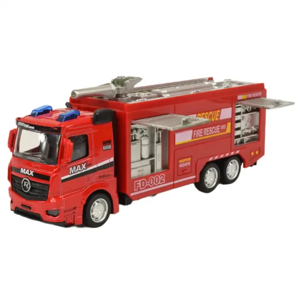 Fire Rescue: Požární nákladní auto na kolech se světlem a zvukem v různých variantách 19cm 1ks obrázek 7