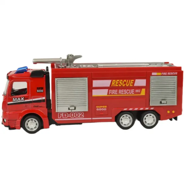 Fire Rescue: Požární nákladní auto na kolech se světlem a zvukem v různých variantách 19cm 1ks obrázek 8