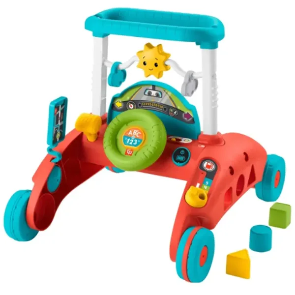 Fisher-Price: 2 v 1 chytrý chodítko - Mattel obrázek 2
