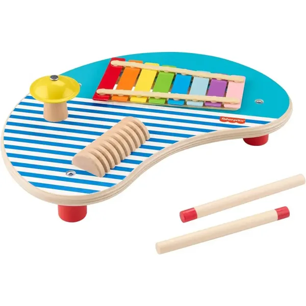 Fisher-Price: Dřevěný xylofonový hudební stolek - Mattel obrázek 2