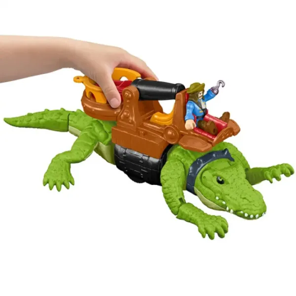 Fisher-Price: Imaginext krokodýl a kapitán Hook hračkový set - Mattel obrázek 4