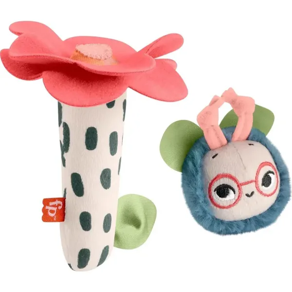 Fisher-Price: Planet Friends Zömi chrastítko včelka - Mattel obrázek 2