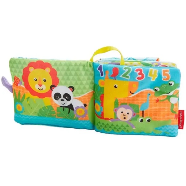 Fisher-Price: Počítejme 1 - 5, zábavná kniha - Mattel obrázek 2
