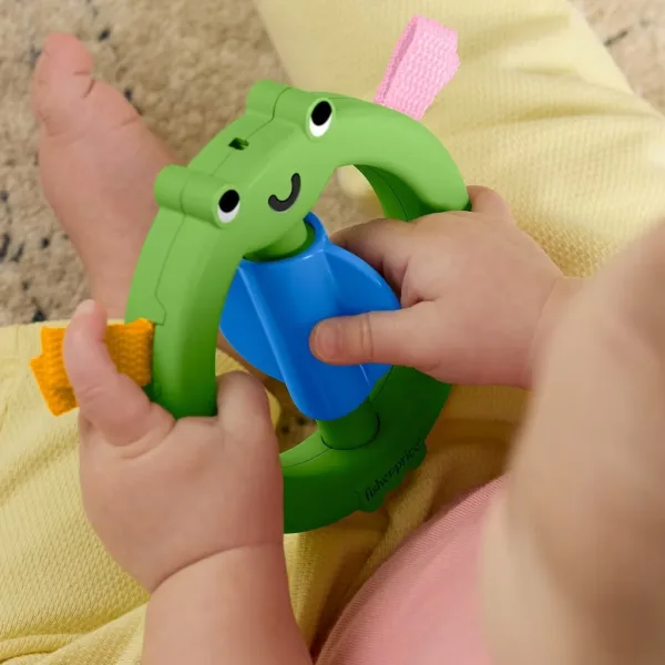 Fisher-Price: Veselé žabí kousátko se zvířátky - Mattel obrázek 2