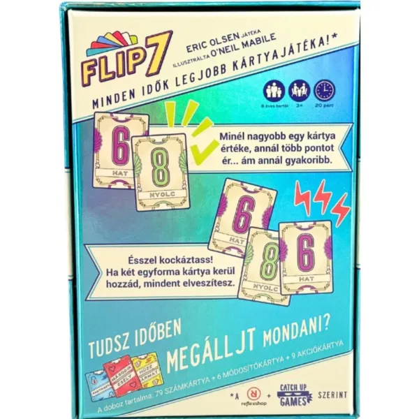 Flip 7 karetní hra obrázek 2