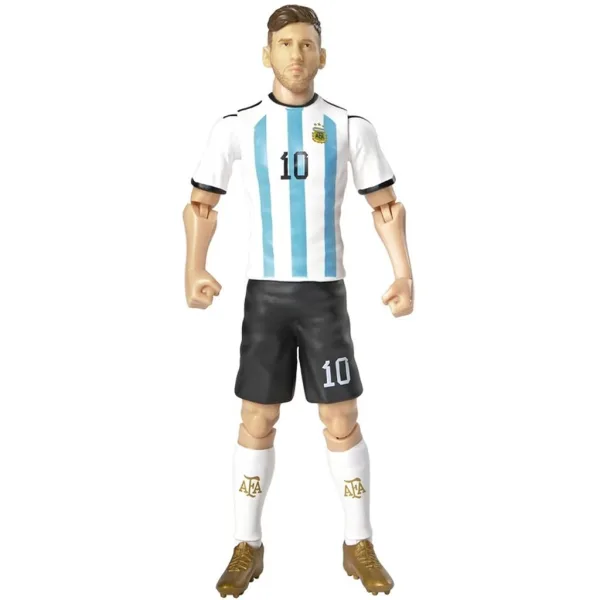Fotbalová akční figurka, 20 cm – Argentina, Messi v dresu číslo 10 obrázek 2