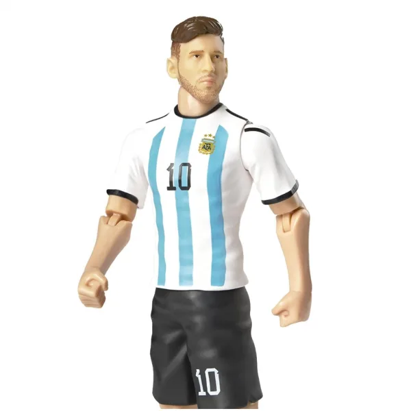Fotbalová akční figurka, 20 cm – Argentina, Messi v dresu číslo 10 obrázek 3
