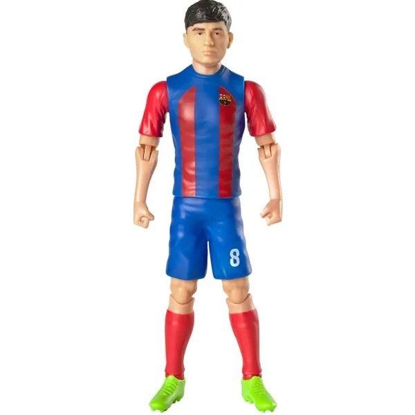 Fotbalová akční figurka, 20 cm – FC Barcelona, Pedri s číslem 8 obrázek 2