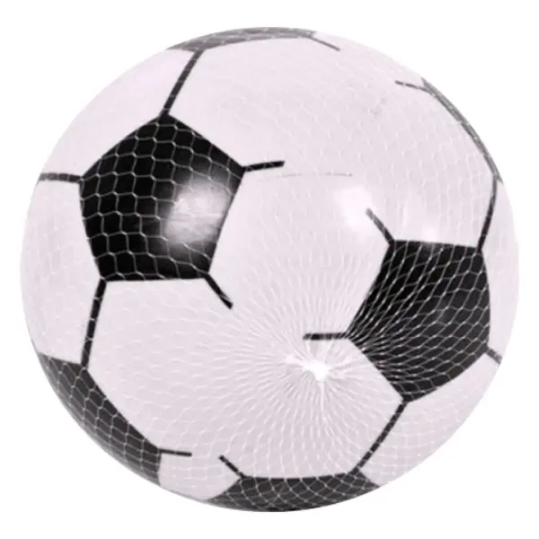 Gumový míč s fotbalovým vzorem v několika barevných variantách, 23 cm obrázek 2