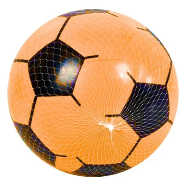 Gumový míč s fotbalovým vzorem v několika barevných variantách, 23 cm obrázek 3