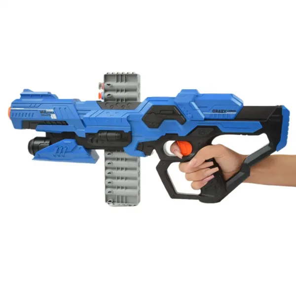 Frantic Launcher: Pěnová střelná zbraň s dostřelem 10 metrů a náboji 49 cm. obrázek 5