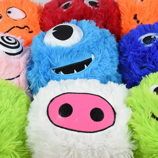 Fuzzy Monsters chlupaté plyšové koule v různých variantách 23cm obrázek 6