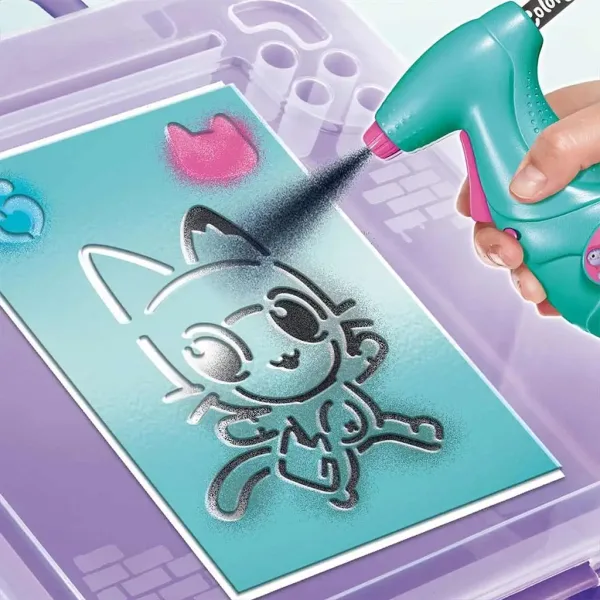 Gabi Panenkový Dům: Airbrush barvicí sada v tašce obrázek 7