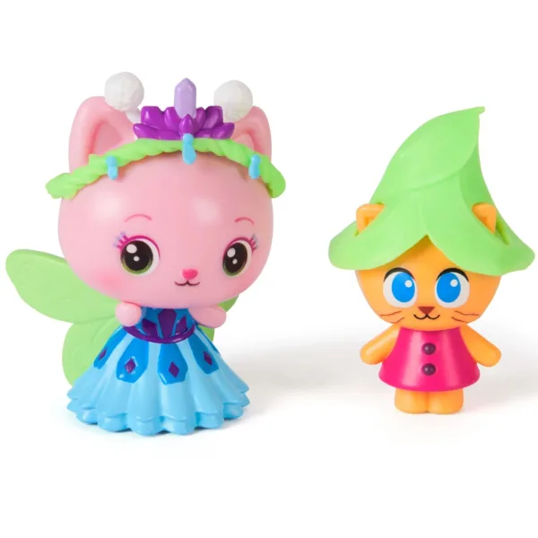 Gabi dům pro panenky Kino: Balíček figurek Kristalová zahrada 2 ks – Queen Kitty Fairy a Kitty Gnome – Spin Master obrázek 2
