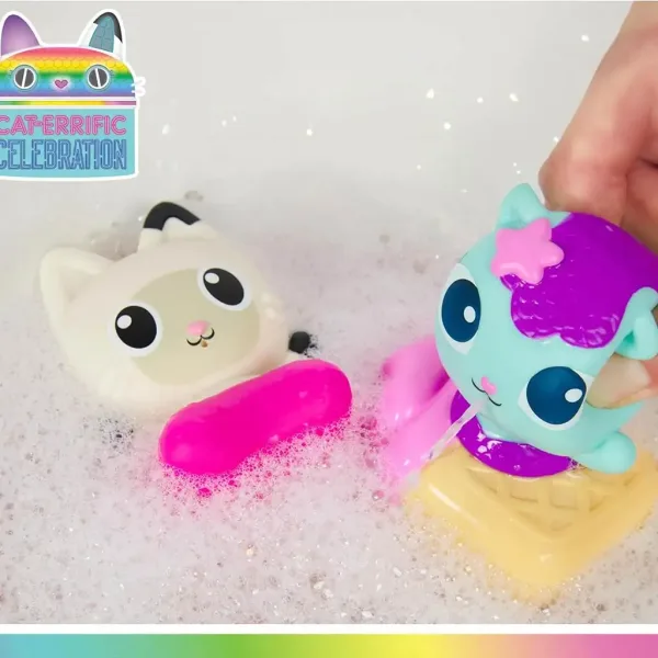 Gabiho domeček: Mercat a Pandy Paws koupací hračka stříkací - Spin Master obrázek 3