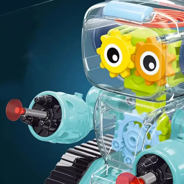 GearWheel bojový robot s osvětlením a vystřelovacím mechanismem ve dvou variantách obrázek 3