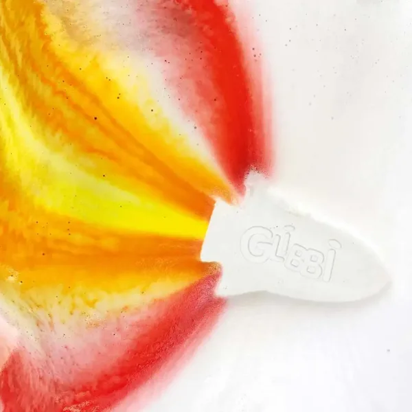Glibbi Rocket: Raketová koupelová bomba s plamenovými barvami - Simba toys obrázek 3