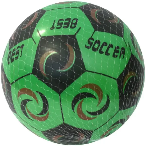 Gumový míč s fotbalovým vzorem 23cm obrázek 3