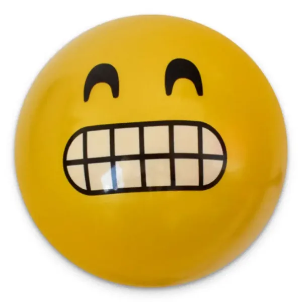 Gumový míč s motivem smajlíka v různých variantách 23 cm obrázek 3