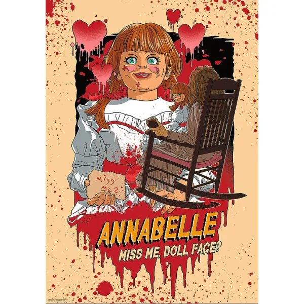 Hall of Horror Annabelle prémiové plus 1000dílné puzzle - Trefl obrázek 2