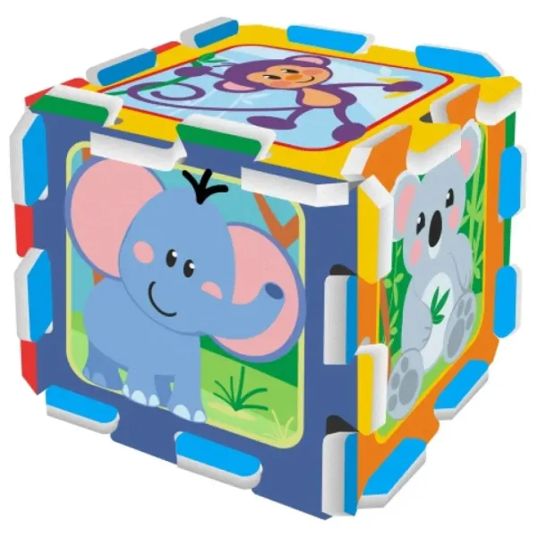 Happy Zoo - Veselá Zoo pěnová puzzle obrázek 2