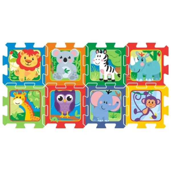 Happy Zoo - Veselá Zoo pěnová puzzle obrázek 3