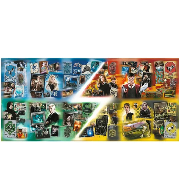 Harry Potter: Domy v Bradavicích 9000 dílků UFT puzzle - Trefl obrázek 2