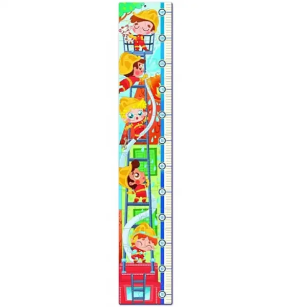 Hasiči nástěnná měrka puzzle 30 dílků - Clementoni obrázek 2