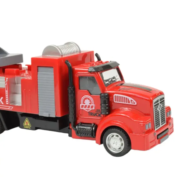 Hasičský záchranář: Požární nákladní auto s kolečky a žebříkem 22 cm obrázek 5
