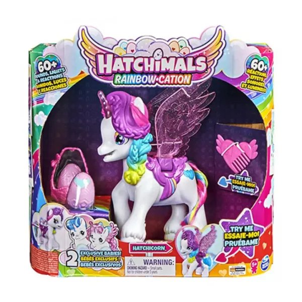 Hatchimals Rainbow Cation Hatchicorn Kouzelný jednorožec - Spin Master obrázek 1