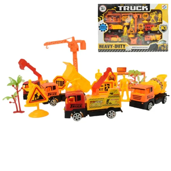 Heavy Duty: Stavební hra s nákladními auty na volnoběžné kola a doplňky obrázek 15