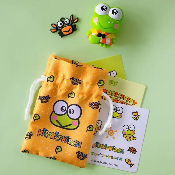 Hello Kitty: Keroppi figurka v krabičce s doplňky 6 cm obrázek 3