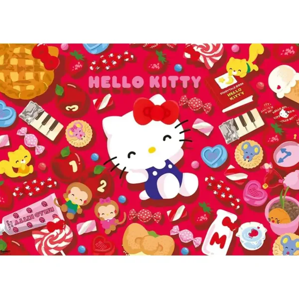 Hello Kitty sladký sen 1000dílné puzzle - Trefl obrázek 2