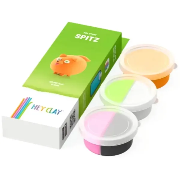 Hey Clay: Měkká sada na modelování s pejskem Spitz obrázek 2