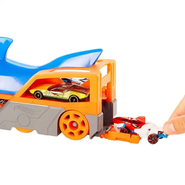 Hot Wheels: Hračkový set s autíčkem - žralok na auta - Mattel obrázek 4