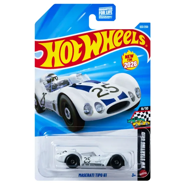 Hot Wheels: Maserati Tipo 61 autíčko 1/64 - Mattel obrázek 1