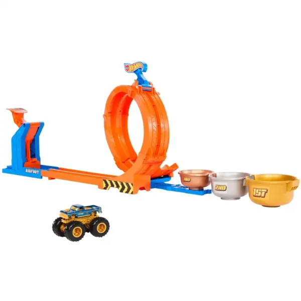 Hot Wheels Monster Trucks: 50. výročí Bigfoot smyčková dráha - Mattel obrázek 2