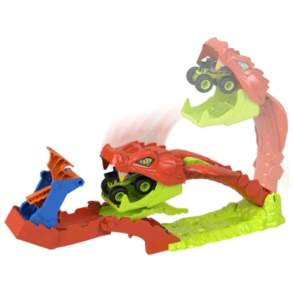 Hot Wheels Monster Trucks: Sada s dráhou Hadí kousnutí - Mattel obrázek 3