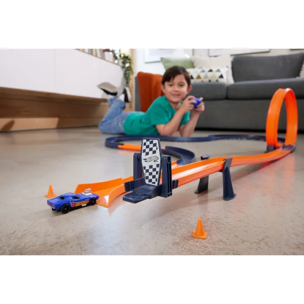 Hot Wheels: RC Speed Challenge sada závodní dráhy s dálkovým ovládáním - Mattel obrázek 2