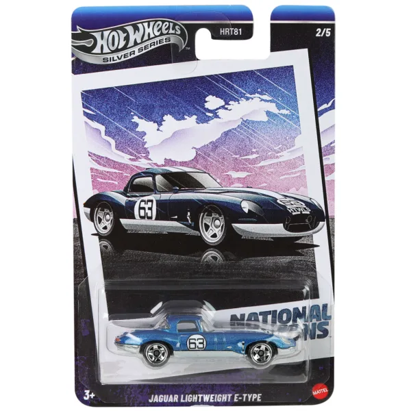 Hot Wheels: Vintage Jaguar Lightweight E‑Type autíčko 1/64 – Mattel obrázek 1
