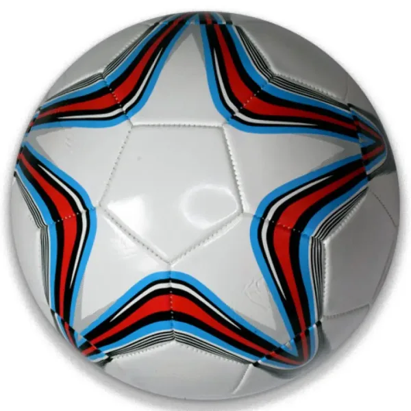 Hvězdný vzor umělé kůže fotbalový míč v různých variantách 22cm obrázek 3