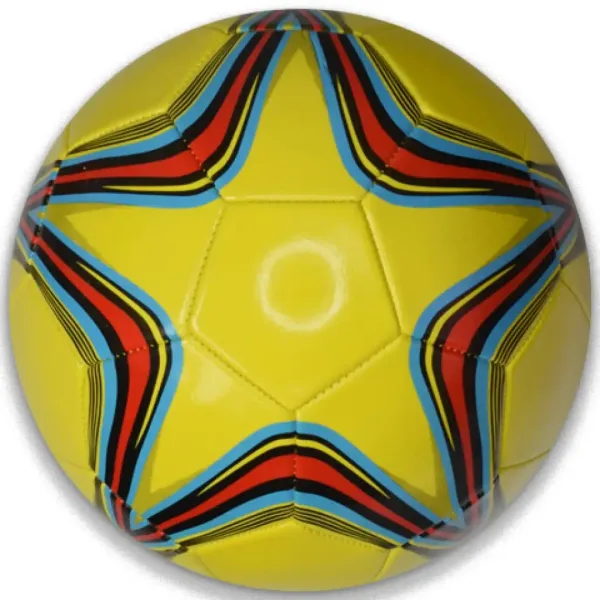 Hvězdný vzor umělé kůže fotbalový míč v různých variantách 22cm obrázek 5