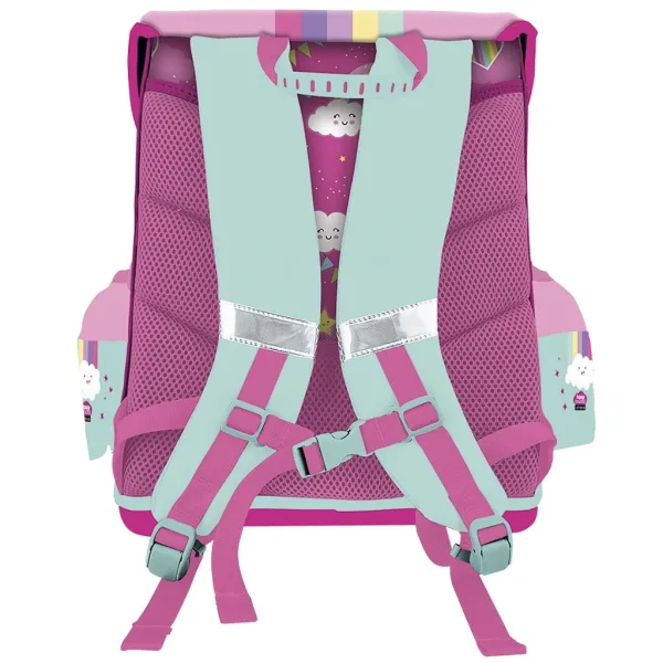 ICO: Lizzysuli Prémiový Lollipopp Rainbow ergonomický školní batoh 39x35x24 cm obrázek 2
