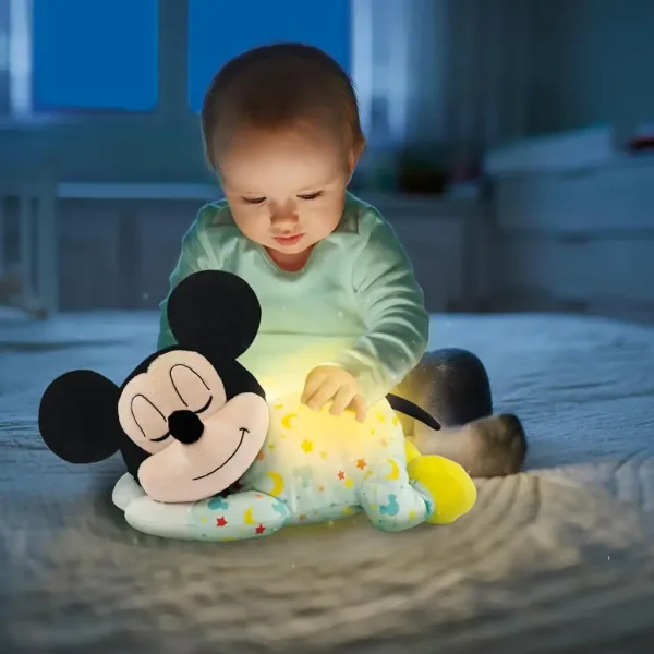 Interaktivní plyšová hračka Mickey Mouse spící - Clementoni obrázek 3