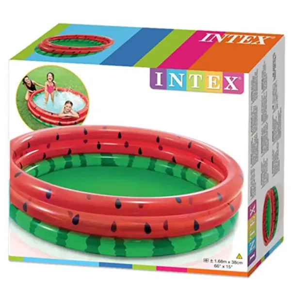 Intex: Bazén ve tvaru melounu 168x38cm obrázek 2