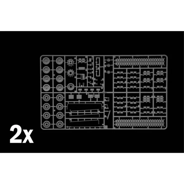 Italeri 1/35 M1A1 Abrams tank model obrázek 8