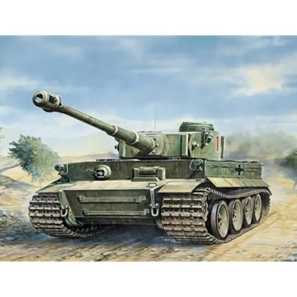 Italeri: 1/35 Pz.Kpfw. VI Tiger tank model obrázek 7