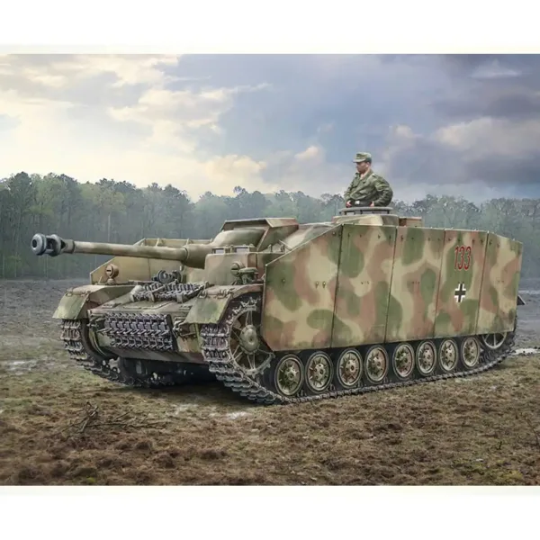 Italeri 1/35 Sd.Kfz. 167 Sturmgeschütz IV útočné dělo model obrázek 8