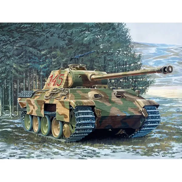 Italeri 1/35 Sd.Kfz. 171 Panther Ausf. A tankový model obrázek 10